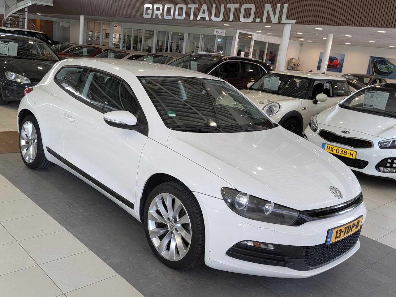 Volkswagen Scirocco - 1.4 TSI Highline Airco, Cruise Control, Stuurbekrachtiging - AutoWereld.nl