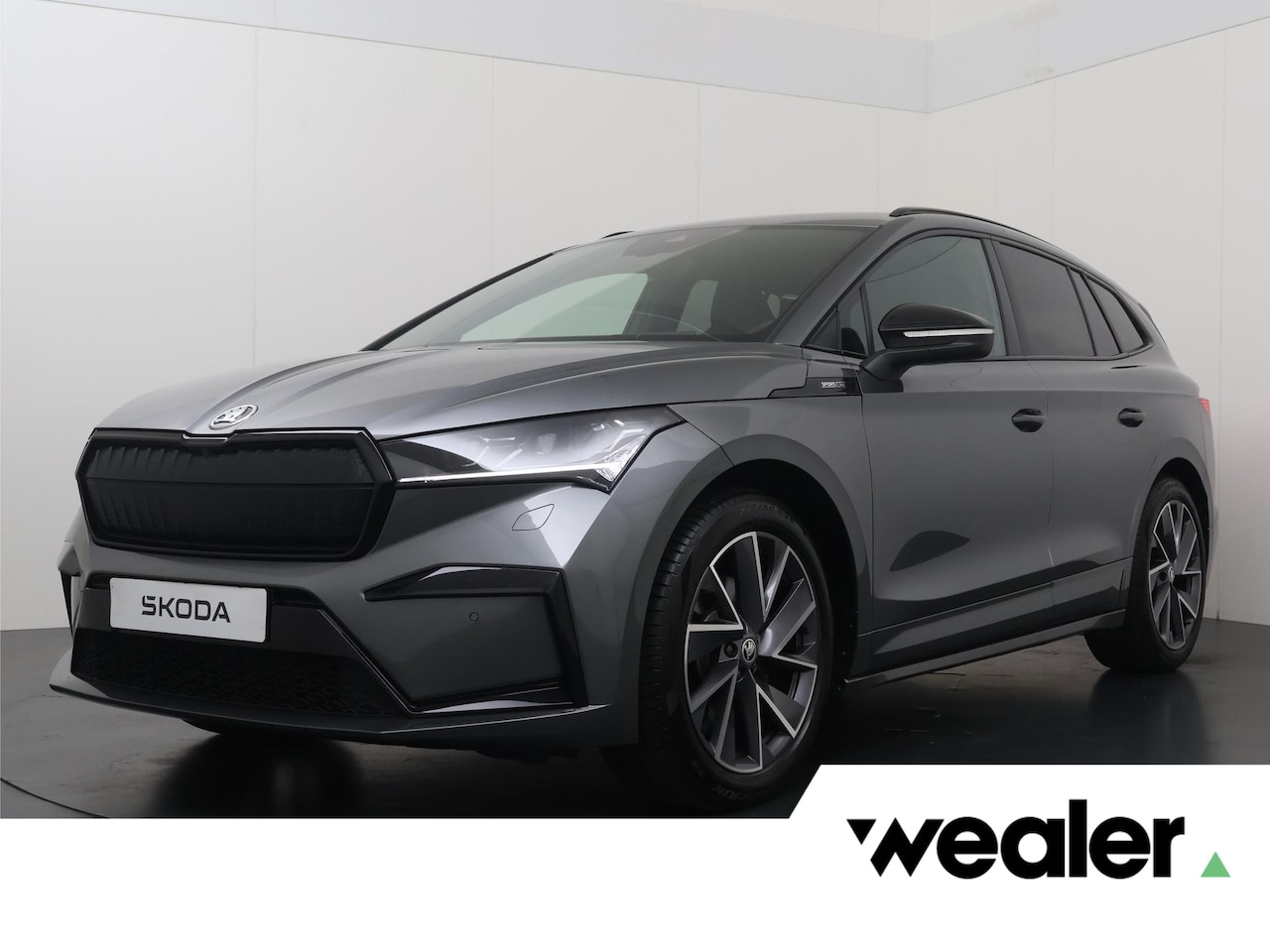 Skoda Enyaq iV - 80 Sportline Business | 204 PK | SoH 96% | Achteruitrijcamera | Stuur- & Stoelverwarming | - AutoWereld.nl