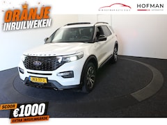 Ford Explorer - 3.0 V6 EcoBoost PHEV ST-Line 7P Trekh Pano Camera B&O Parel lak Vol Leder ZW hemel