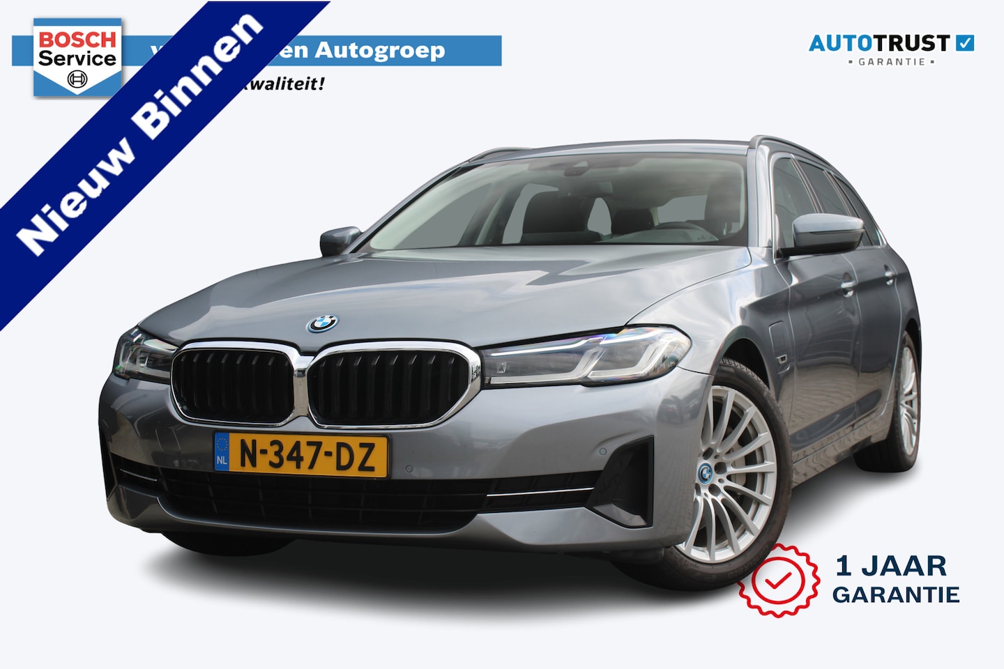 BMW 5-serie Touring - 530e Business Edition Plus | Incl. 12 maanden garantie | Cruise control | Climate control - AutoWereld.nl