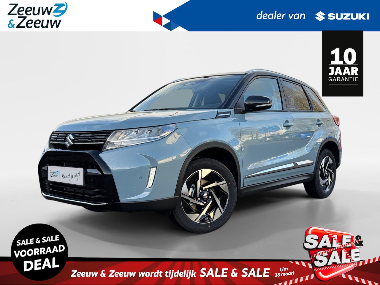 Suzuki Vitara - 1.4 Hybrid Style €2.500.- korting | Hoge Zit | Navigatie | Achteruit rij camera | Stoelver - AutoWereld.nl