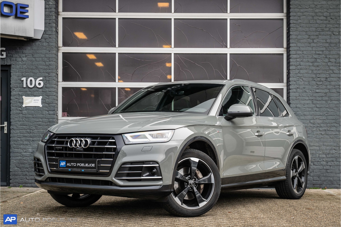 Audi Q5 - 55 TFSI e quattro Competition 55 TFSI e quattro Competition 367 PK, S Line, Pano, B&O, Top View, Matrix, RS Stoelen LM20 - AutoWereld.nl