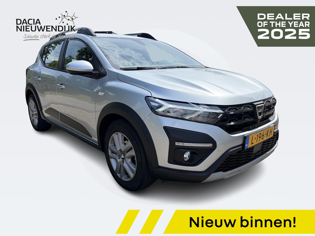 Dacia Sandero Stepway - 1.0 TCe 100 Bi-Fuel Comfort | CARPLAY ANDROID AUTO | PDC | NAVI | CLIMATE | CRUISE CONTR. - AutoWereld.nl