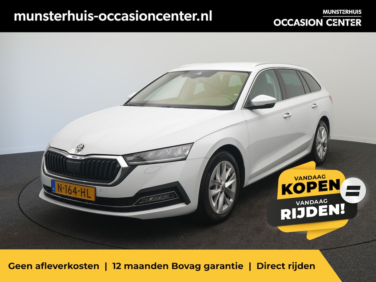 Skoda Octavia Combi - 1.0 e-TSI Business Edition Plus - RIJKLAARPRIJS - Achteruitrijcamera - Apple Carplay - And - AutoWereld.nl