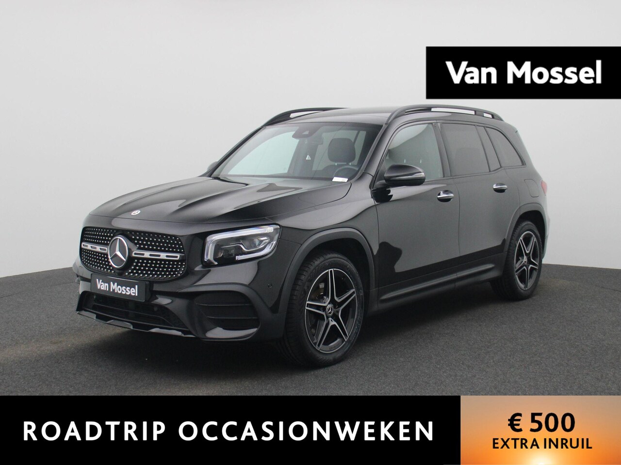 Mercedes-Benz GLB - 200 4MATIC AMG Line | PANORAMADAK | ACHTERUITRIJCAMERA | SFEERVERLICHTING | MEMORY | STOEL - AutoWereld.nl