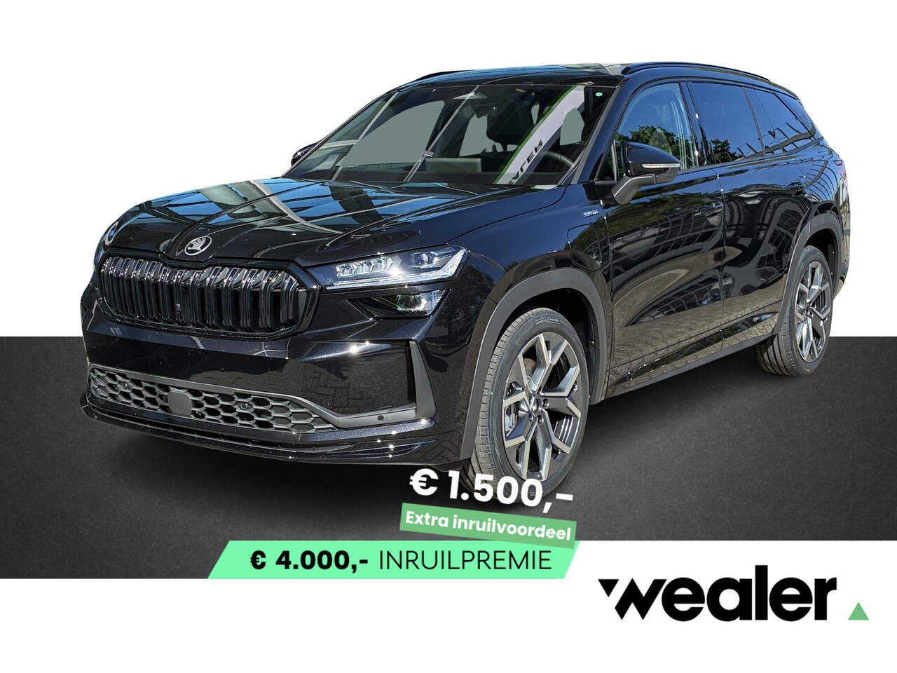 Skoda Kodiaq - Sportline Business 1.5 TSI PHEV 204 PK | Automaat | Trekhaak | Panoramadak - AutoWereld.nl