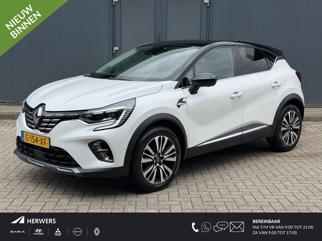 Renault Captur - 1.3 TCe 130 Initiale Paris Nieuw Model / Afneembare Trekhaak / Stoelverwarming / Stuurverw - AutoWereld.nl