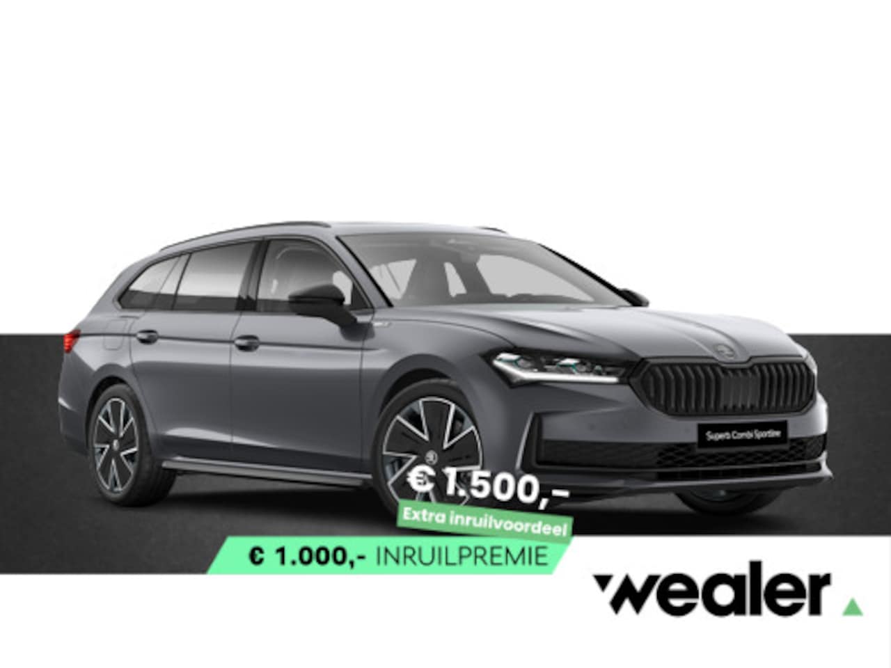 Skoda Superb Combi - Sportline Business 1.5 TSI PHEV 204 PK | Trekhaak | Panorama dak | Winterpakket | - AutoWereld.nl