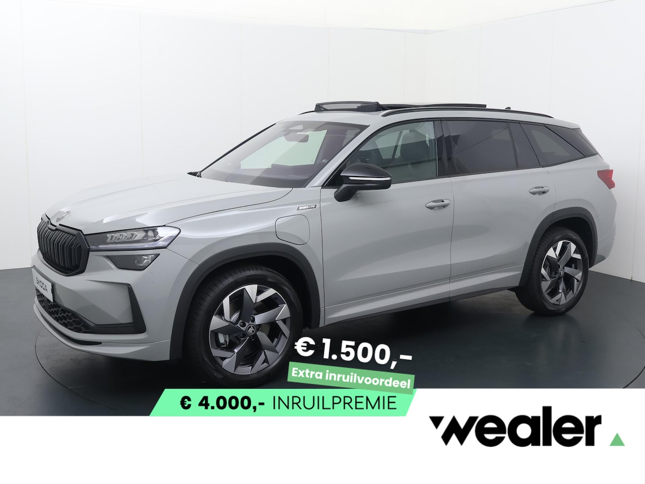 Skoda Kodiaq - Sportline Business 1.5 TSI PHEV 204 PK | Automaat | Trekhaak | Panorama dak | Winter pakke - AutoWereld.nl