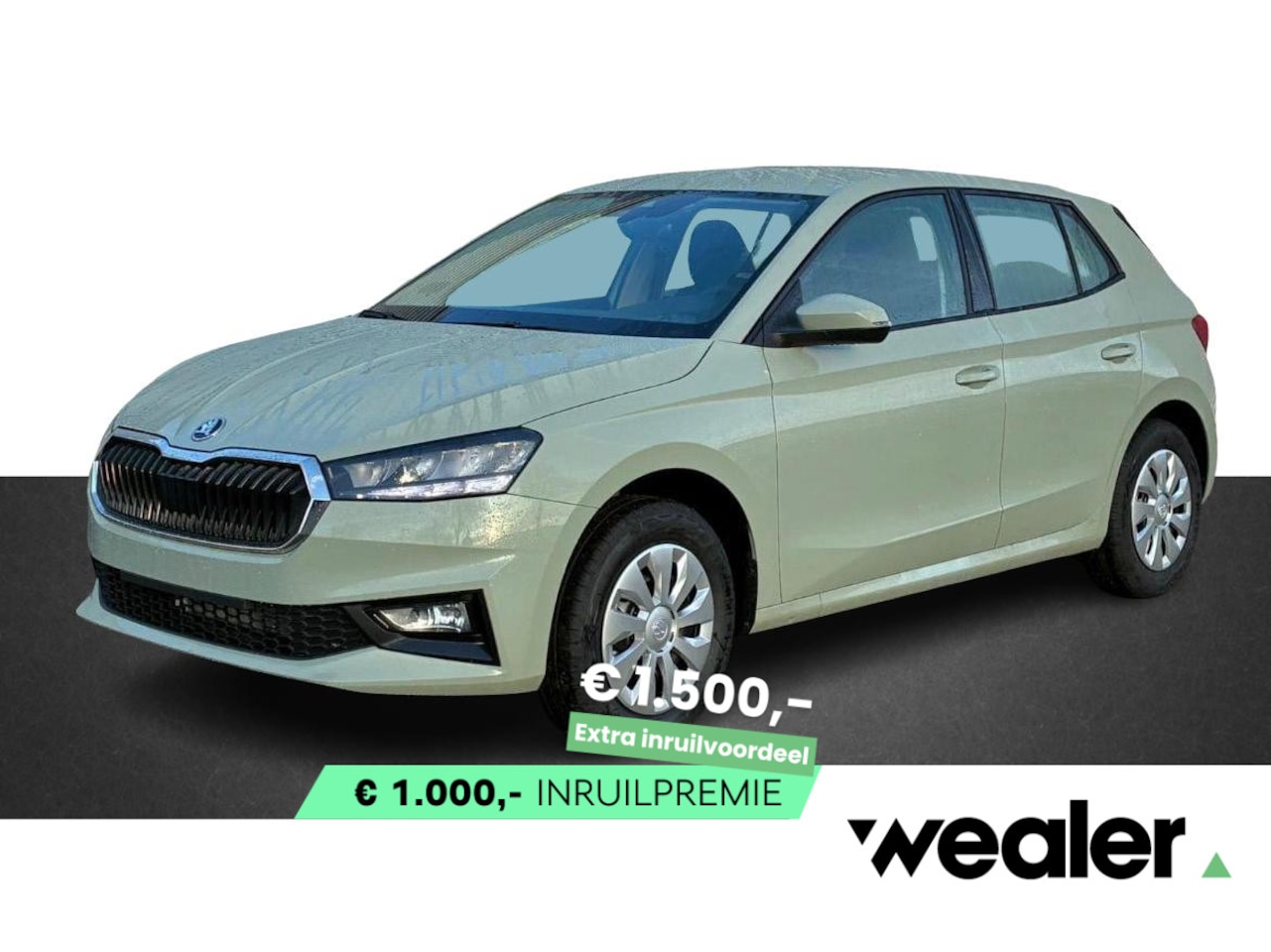 Skoda Fabia - Essence 1.0 TSI 95 PK | Apple Carplay/Android Auto | Airconditioning | Parkeersensoren | - AutoWereld.nl