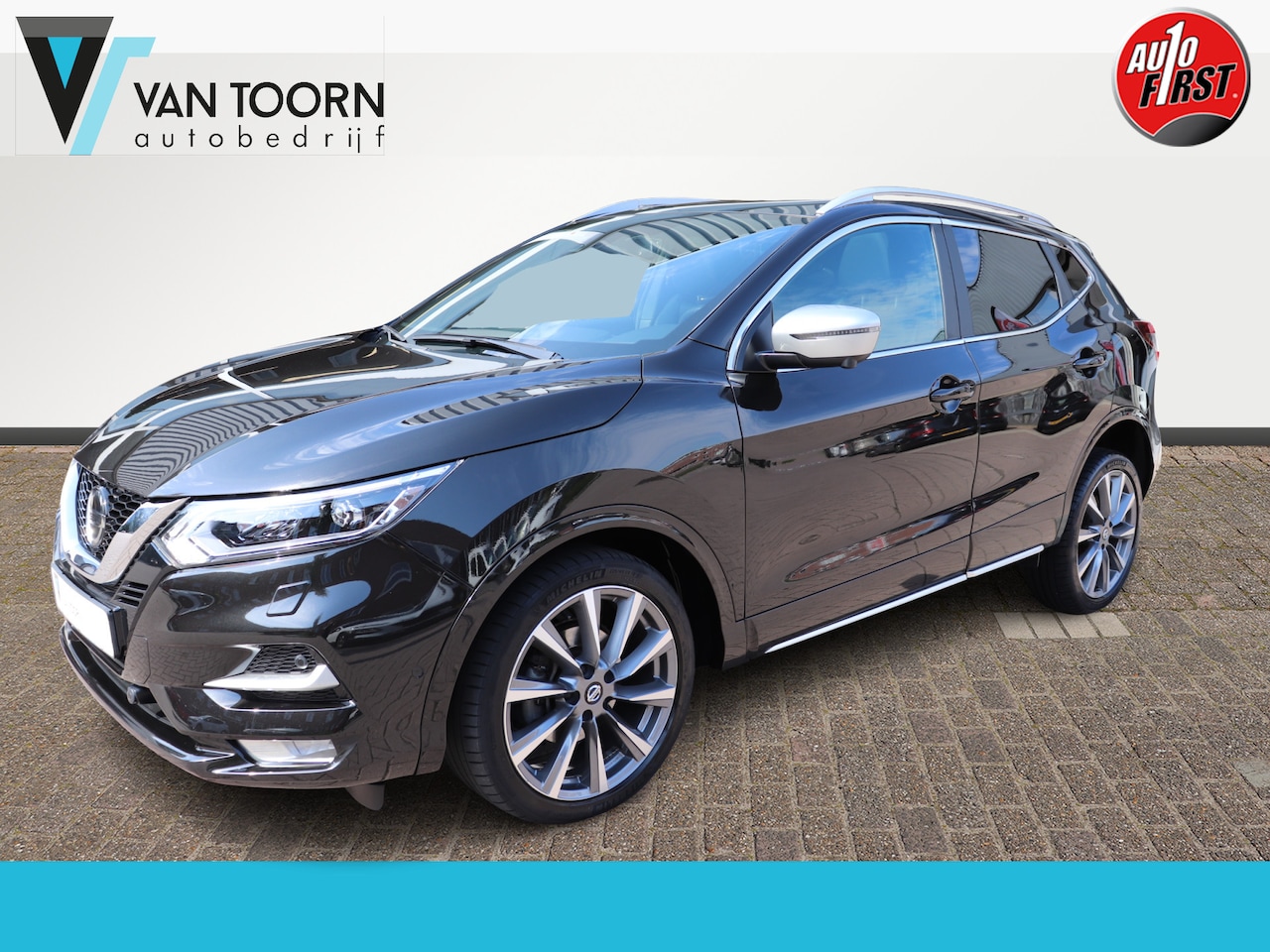 Nissan Qashqai - Automaat 1.3 DIG-T Tekna + | met trekhaak | panorama dak | leder | nieuwstaat! - AutoWereld.nl