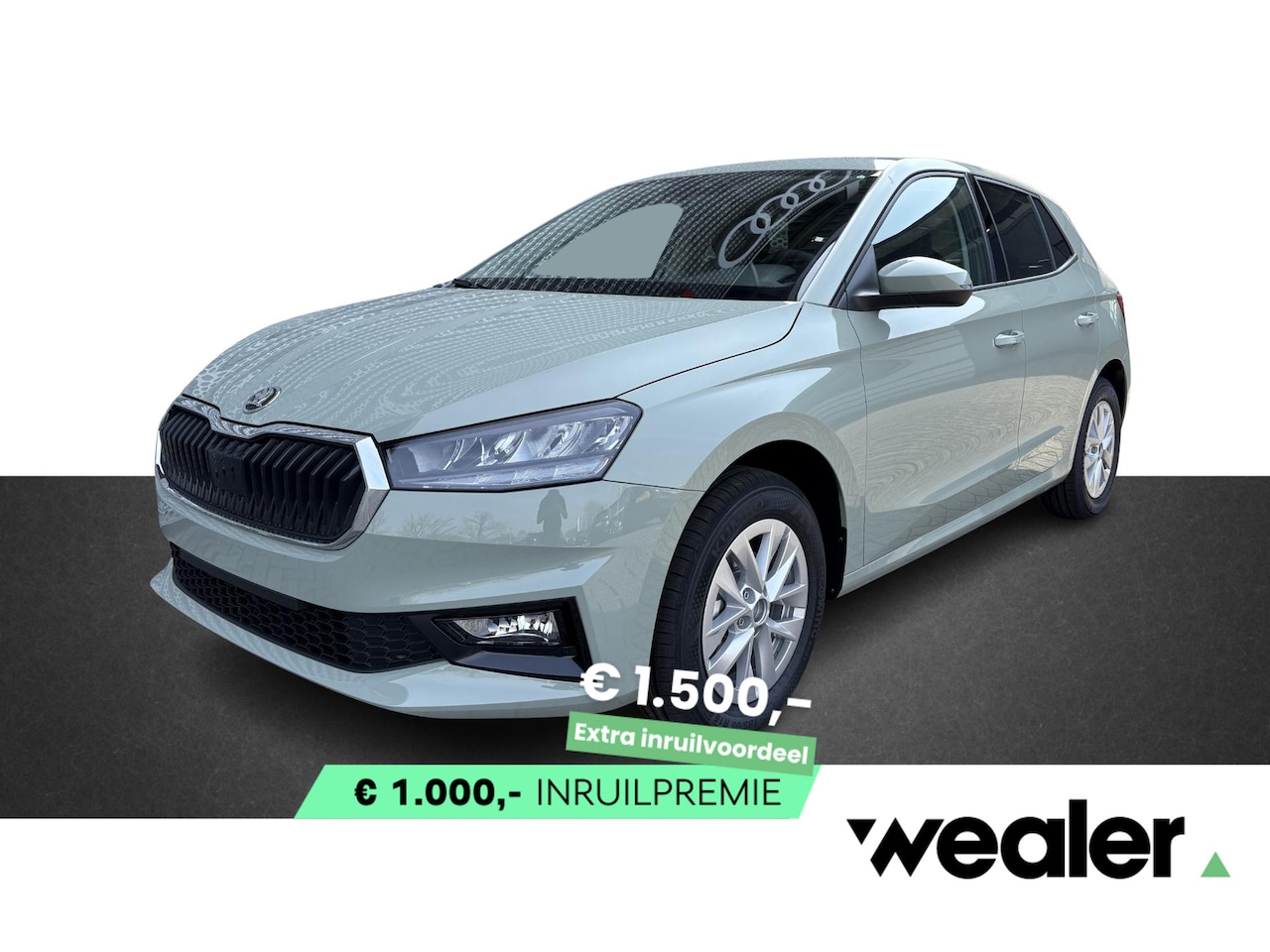 Skoda Fabia - Selection 1.0 TSI 95 PK | Apple Carplay/Android Auto | 15" LM velgen | Getint glas | - AutoWereld.nl