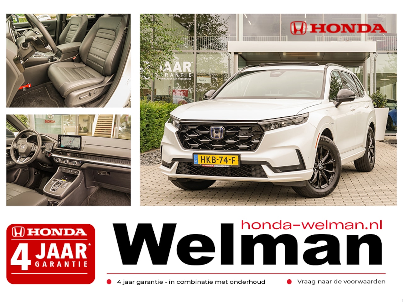 Honda CR-V - 2.0i e:PHEV ADVANCE TECH - COMPANY CAR - PLUG-IN HYBRID - AUTOMAAT - AutoWereld.nl