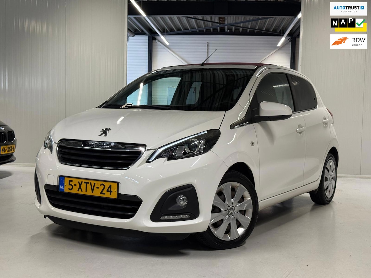 Peugeot 108 - 1.0 Active Top Cabrio dak - AutoWereld.nl