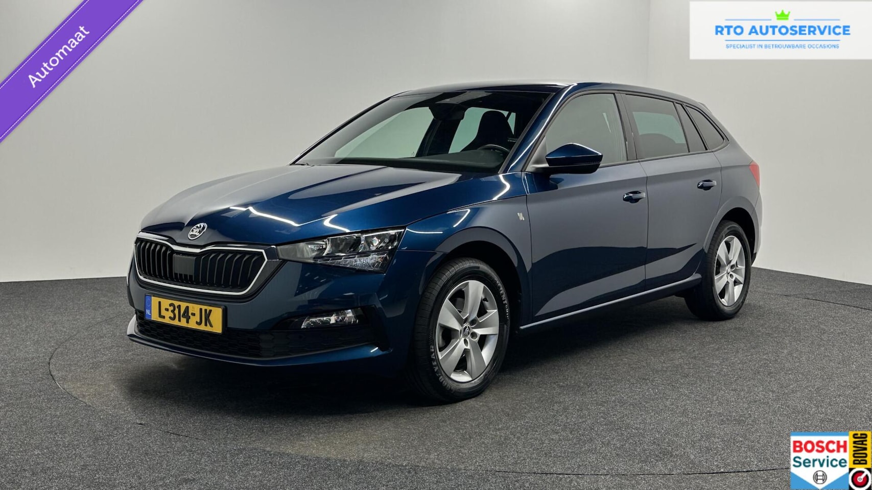 Skoda Scala - 1.0 TSI Sport Business|Lane Assist|Virtual Cockpit|Carplay - AutoWereld.nl