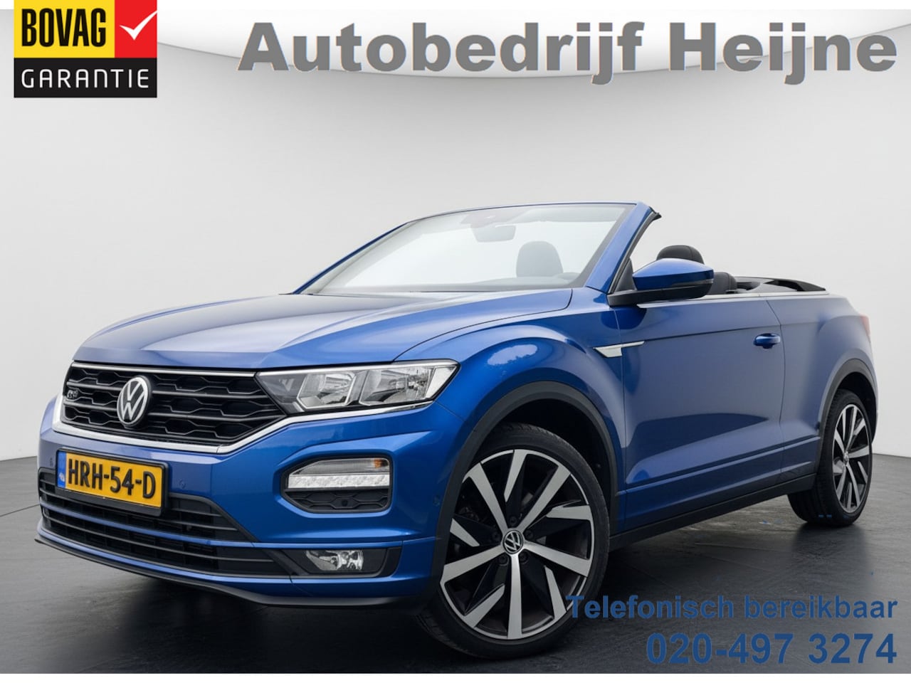 Volkswagen T-Roc Cabrio - 1.5 TSI R-LINE DSG NAVI/CAMERA/STOELVERW. - AutoWereld.nl