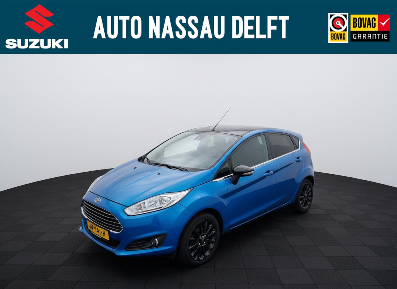 Ford Fiesta - 1.0 EcoBoost Candy Blue Edition NIEUWE DISTRIBUTIERIEM - AutoWereld.nl