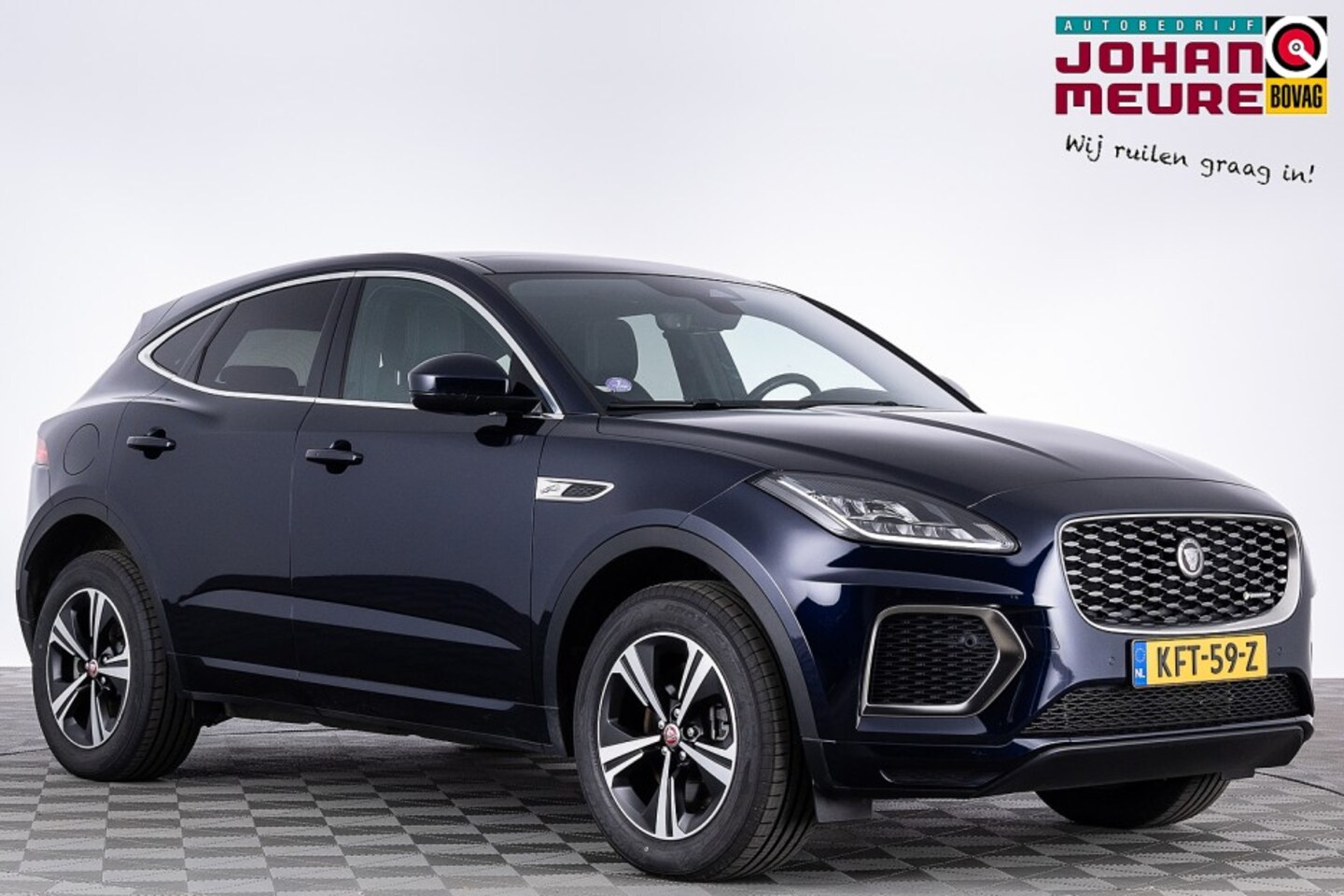 Jaguar E-Pace - 1.5 P300e AWD R-Dynamic S | PANORAMADAK | LEDER | Full LED | NAVI | CAMERA | PHEV - AutoWereld.nl