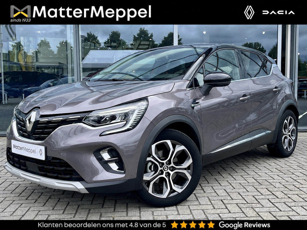 Renault Captur - 1.6 E-Tech Full Hybrid 145 Techno | 18Inch | Groot Scherm | Navigatie | Reservewiel | Pack - AutoWereld.nl