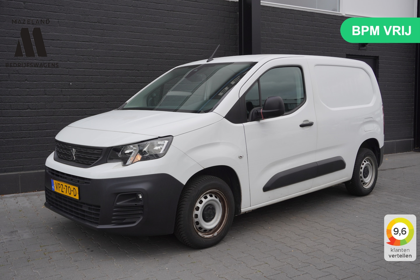 Peugeot Partner - 1.2 PureTech 110Pk Benzine - Airco - Navi - Cruise - € 12.499,- Excl. - AutoWereld.nl