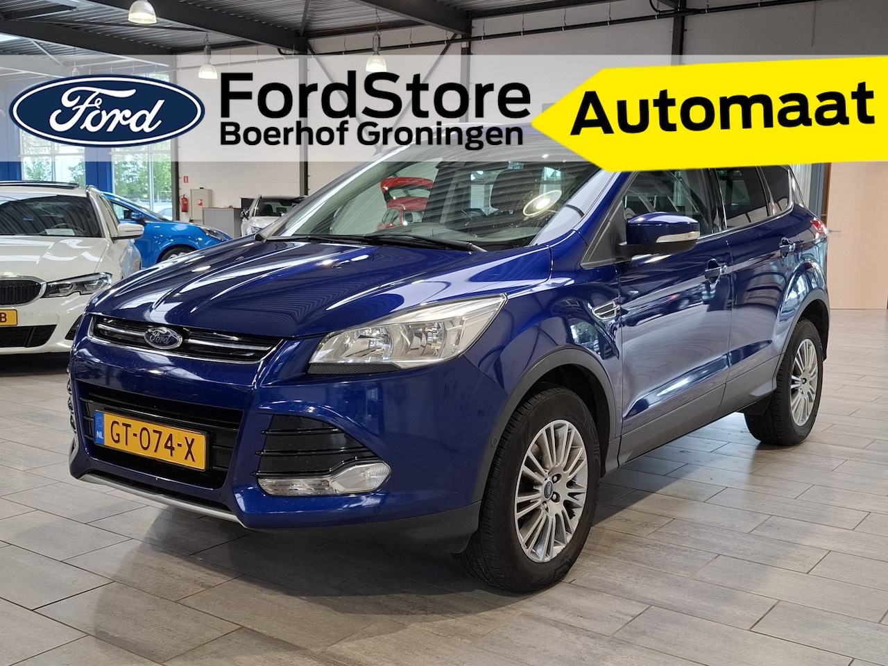 Ford Kuga - 1.6 Titanium 183 pk Plus 4WD | Trekhaak | Pano | Camera | Half leer | El. a. klep | Stoelv - AutoWereld.nl
