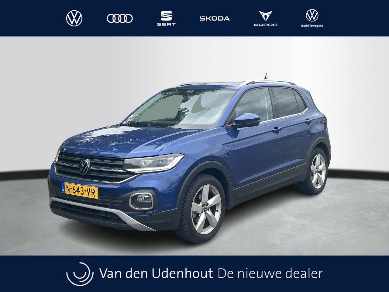 Volkswagen T-Cross - 1.0 TSI 110pk DSG Style Navi Clima - AutoWereld.nl