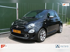 Fiat 500 C - 1.0 Hybrid Sport, AIRCO, NAVIGATIE, HALF LEER