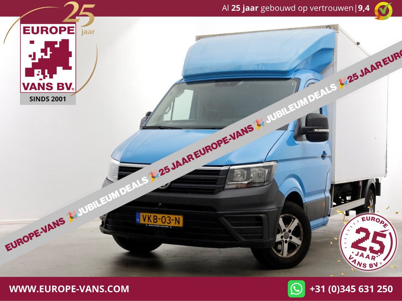 Volkswagen Crafter - 35 2.0 TDI E6 Bakwagen met achterdeuren 2-Persoons 04-2021 - AutoWereld.nl