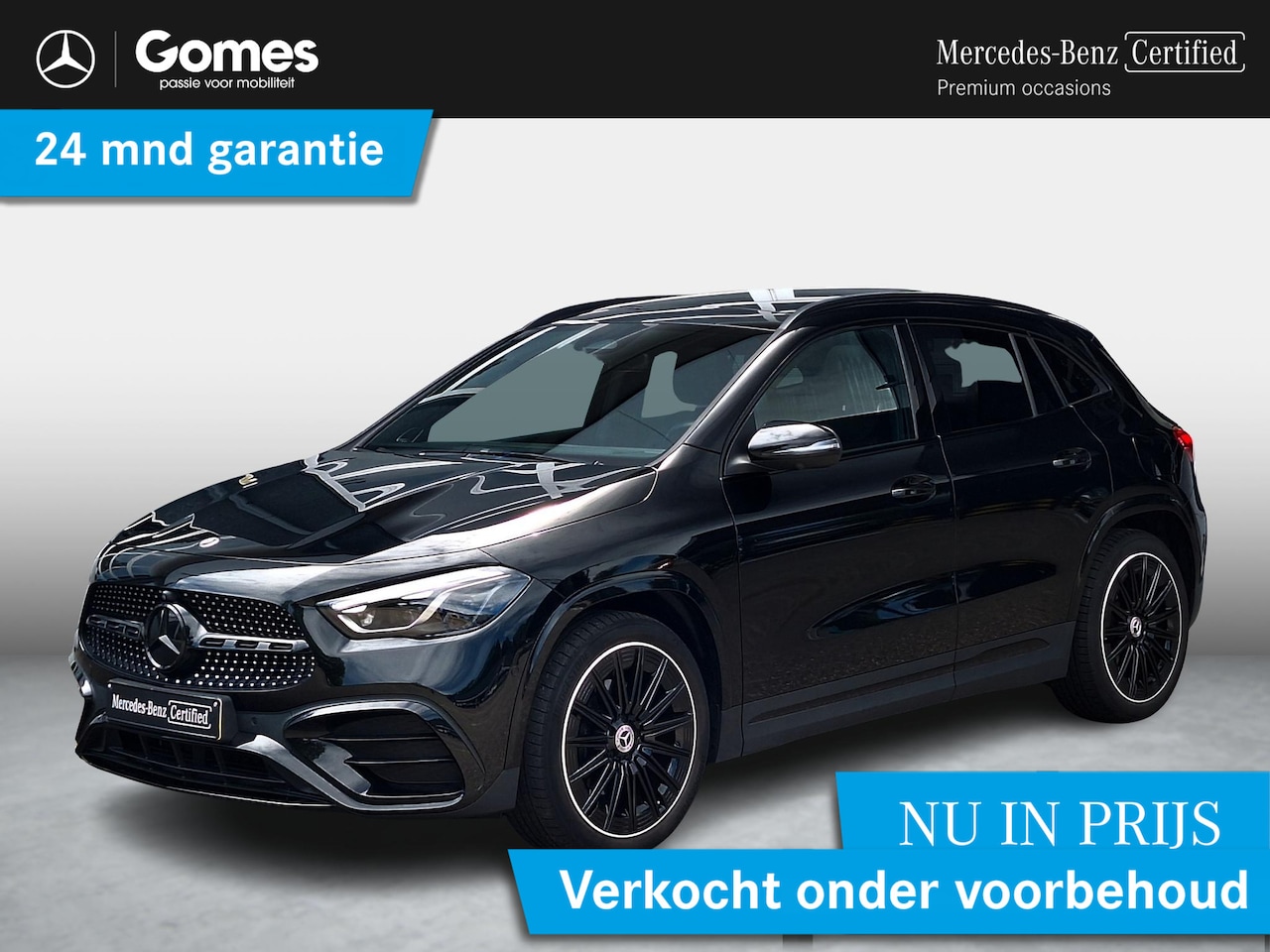 Mercedes-Benz GLA-Klasse - 180 AMG Line | Premium Plus | Panoramadak | Night Pakket | Trekhaak | Burmester | 360° Cam - AutoWereld.nl