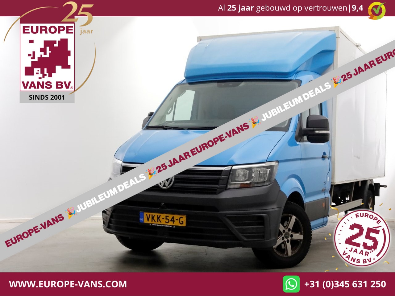 Volkswagen Crafter - 35 2.0 TDI E6 Bakwagen met achterdeuren 2-Persoons 05-2021 - AutoWereld.nl
