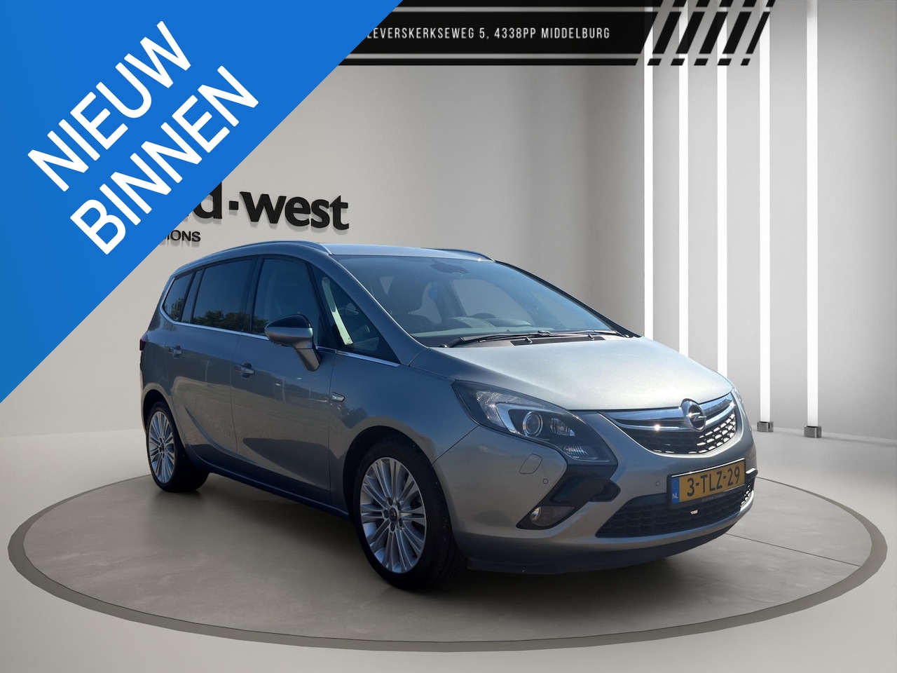 Opel Zafira Tourer - 1.6 Cosmo Leder Camera Clima Stoelverwarming - AutoWereld.nl