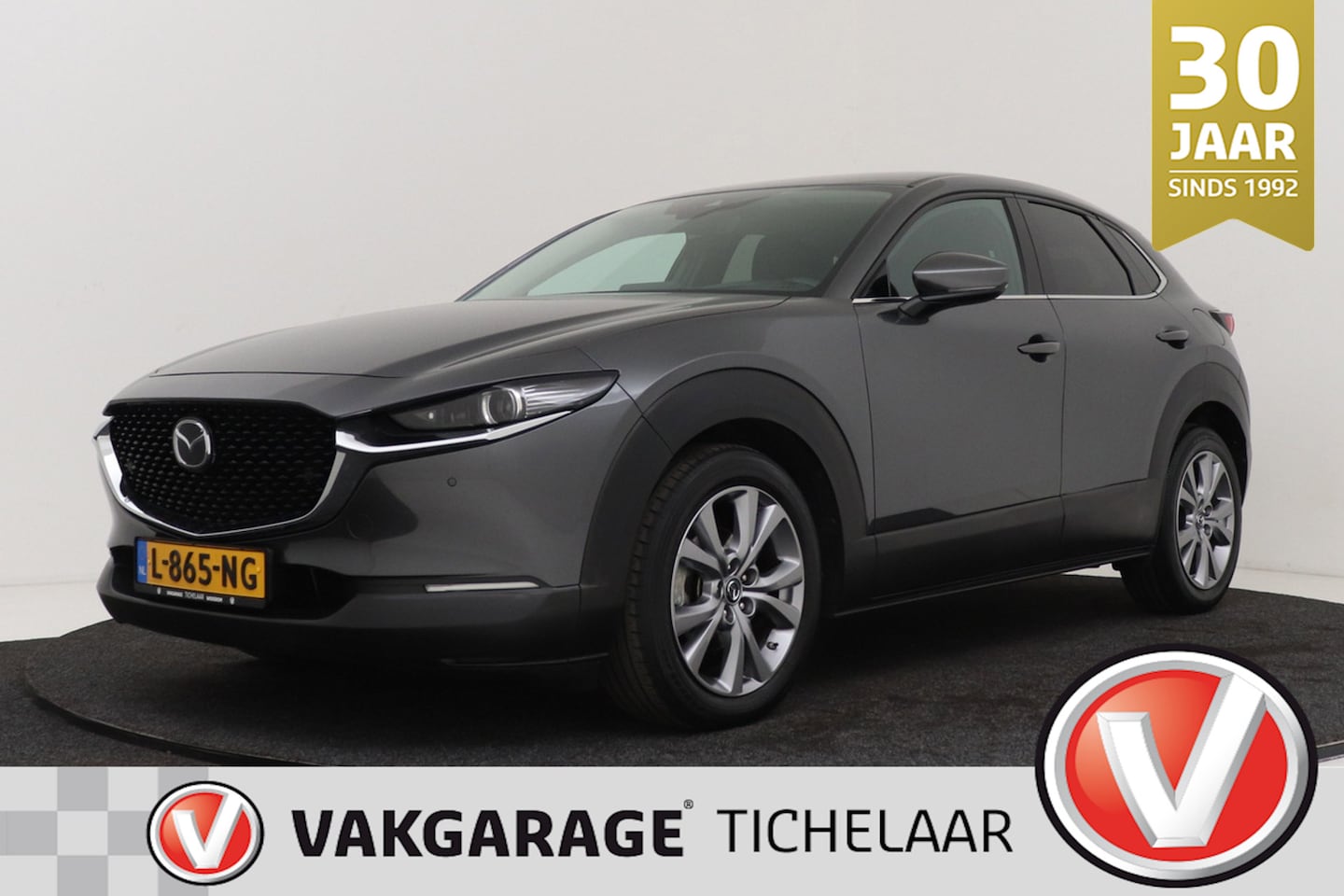Mazda CX-30 - 2.0 e-SkyActiv-X M Hybrid Sportive | Afn. Trekhaak | Org. NL | CarPlay | Blind spot | Adap - AutoWereld.nl
