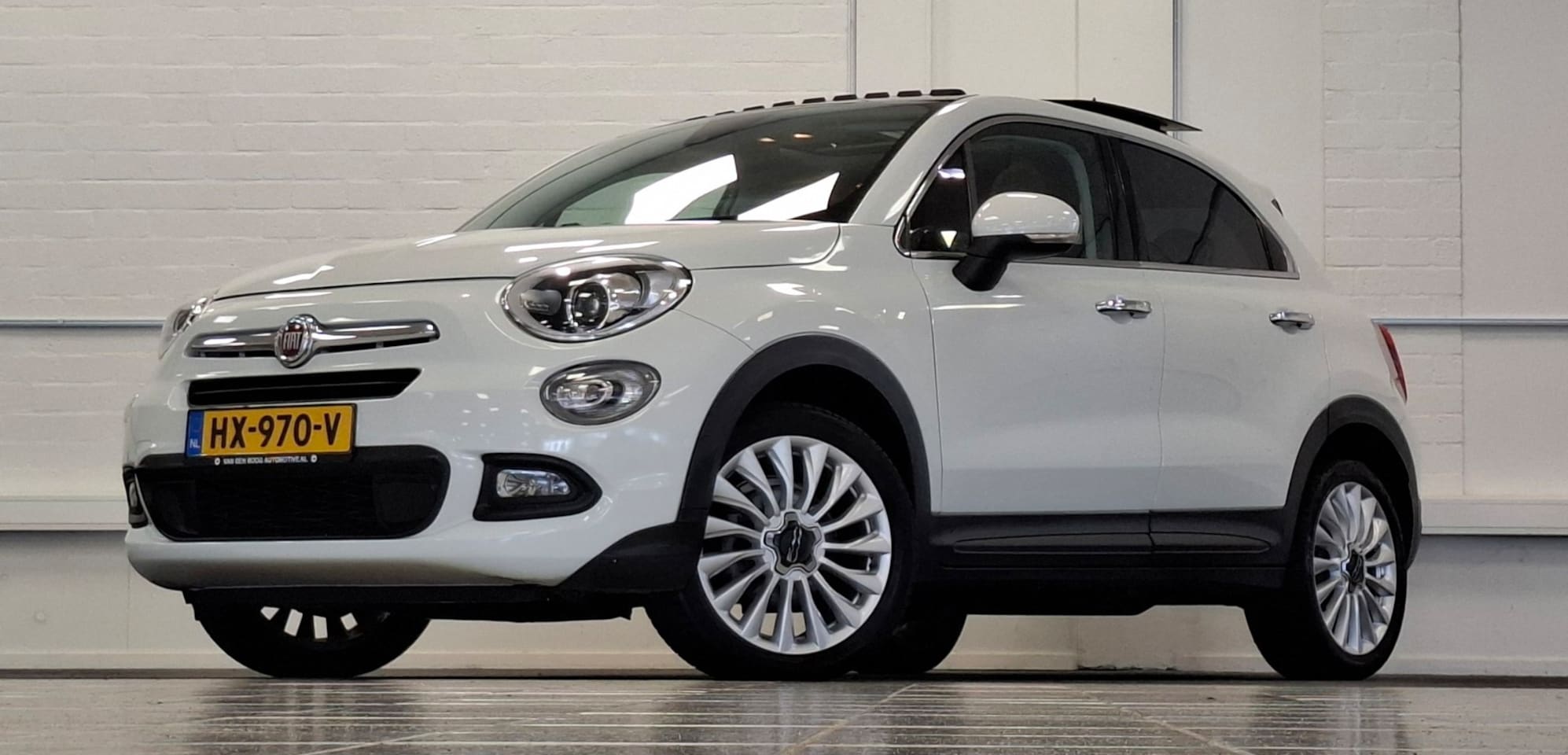 Fiat 500 X - 1.4 Turbo MultiAir Lounge Schuif/kanteldak Trekhaak Mooi! - AutoWereld.nl