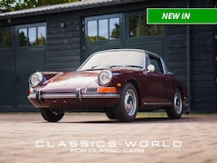 Porsche 912 - Targa Fully Restored Burgundy Red