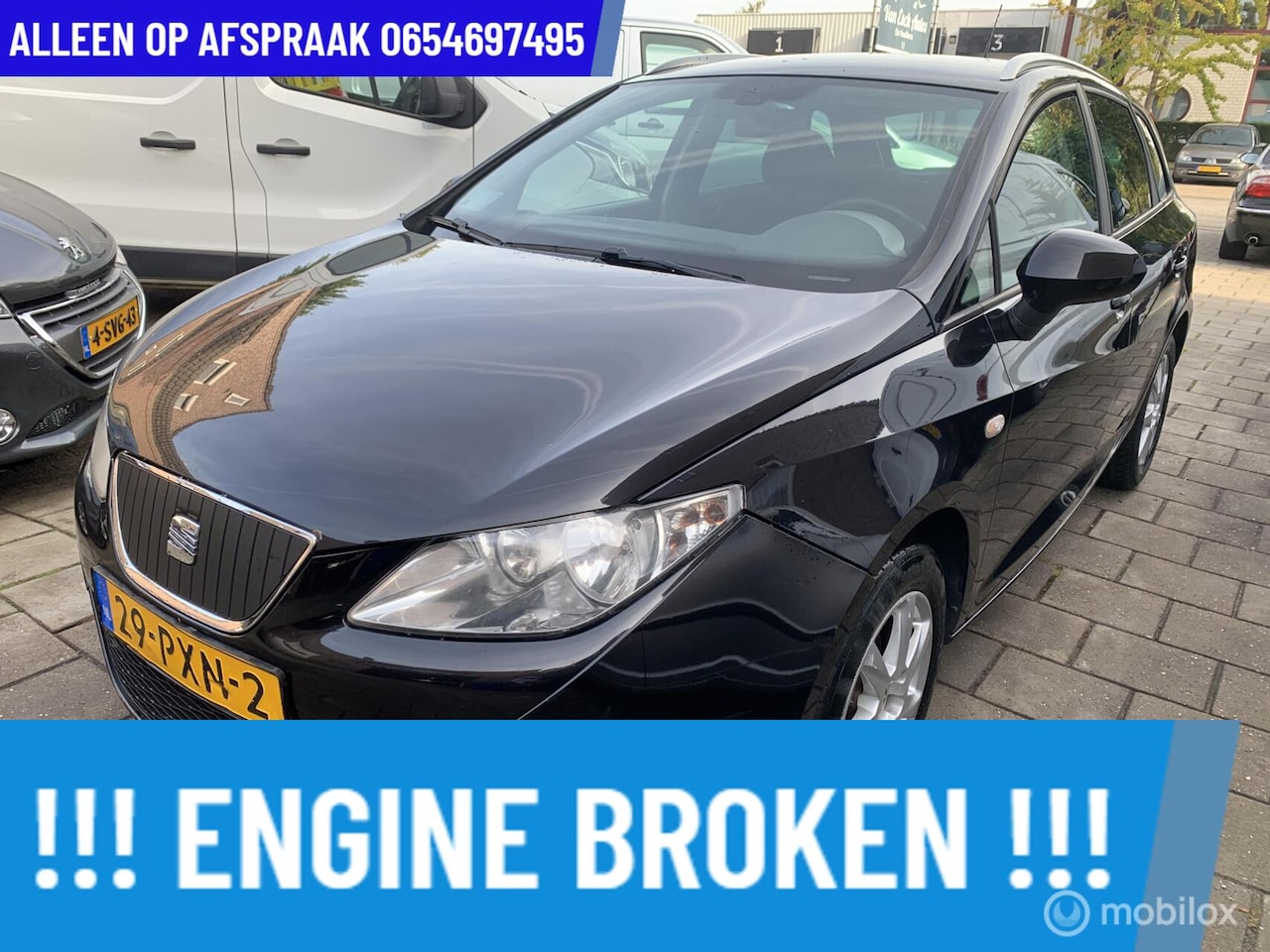 SEAT Ibiza ST - 1.2 TDI Style Ecomotive 275.DKM MOTOR SCHADE - AutoWereld.nl