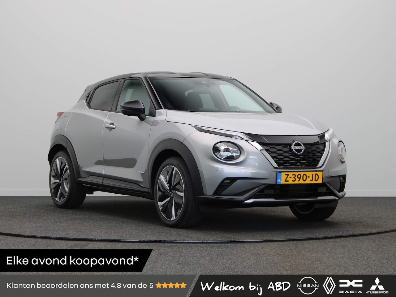 Nissan Juke - 145pk Hybrid N-Design | Demo Voordeel | Achteruitrij Camera | Cruise Control | 19 Inch Lic - AutoWereld.nl