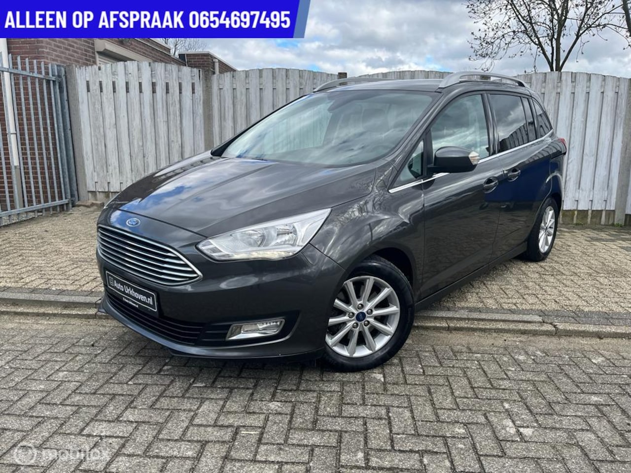 Ford Grand C-Max - 1.0 Titanium 94.DKM AIRCO CRUISE - AutoWereld.nl