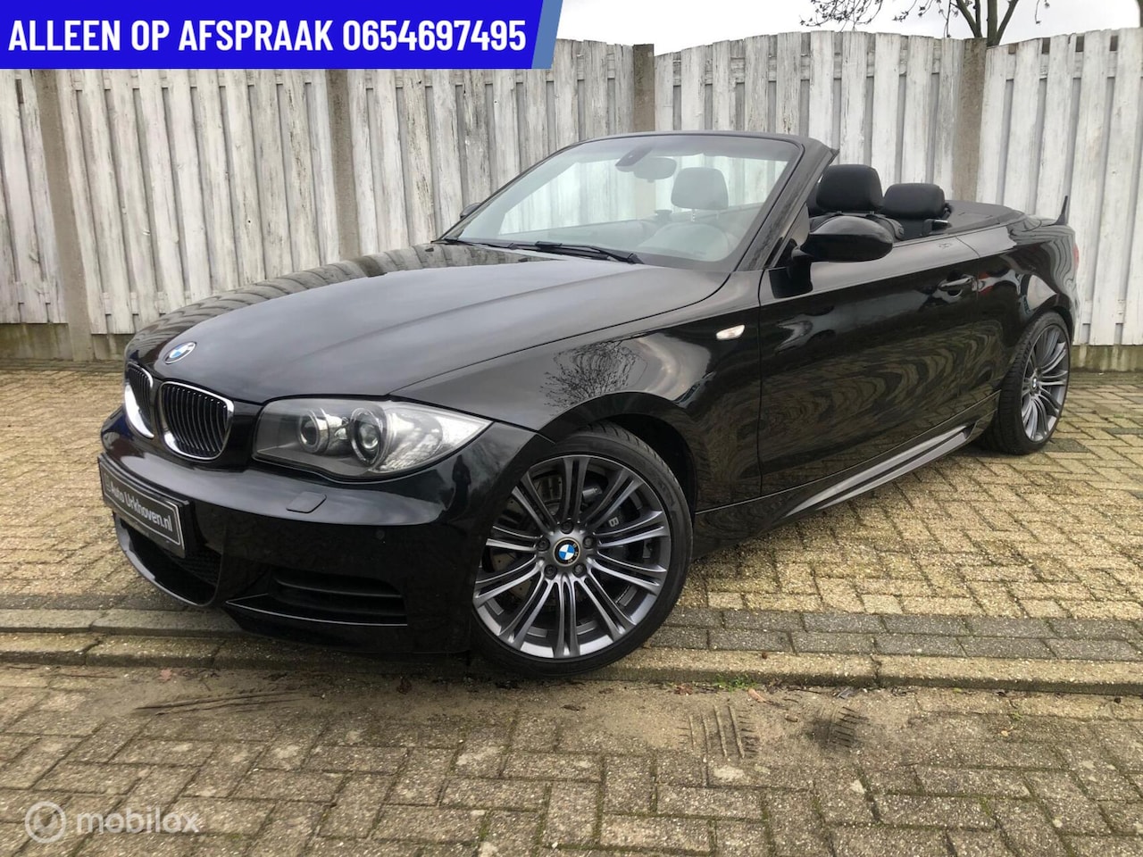 BMW 1-serie Cabrio - 135i High Executive ECC LEDER NAVI ORG NL-AUTO - AutoWereld.nl