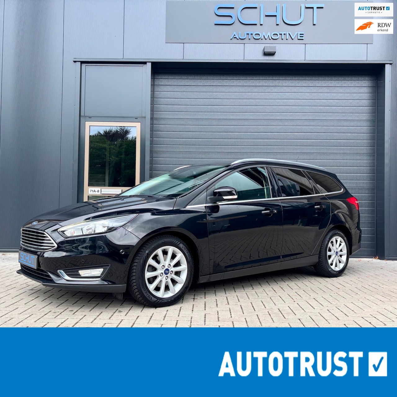 Ford Focus Wagon - 125pk Titanium NAVI | CLIMA | CARPLAY | TREKHAAK AFNEEMBAAR | - AutoWereld.nl
