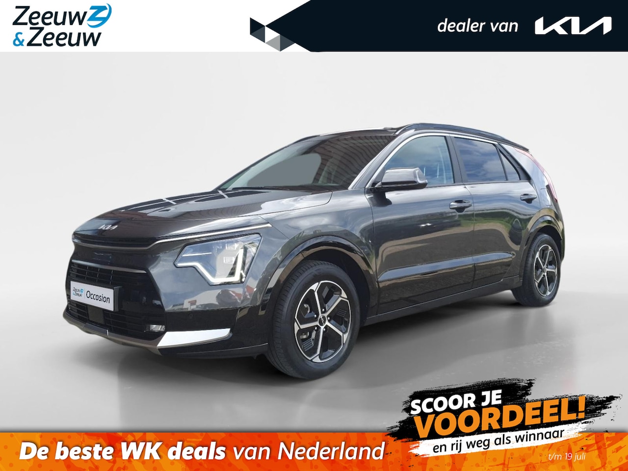 Kia Niro - 1.6 GDi Hybrid DynamicPlusLine | Schuifdak | Stoel en stuurverwarming | Dodehoekdetectie | - AutoWereld.nl