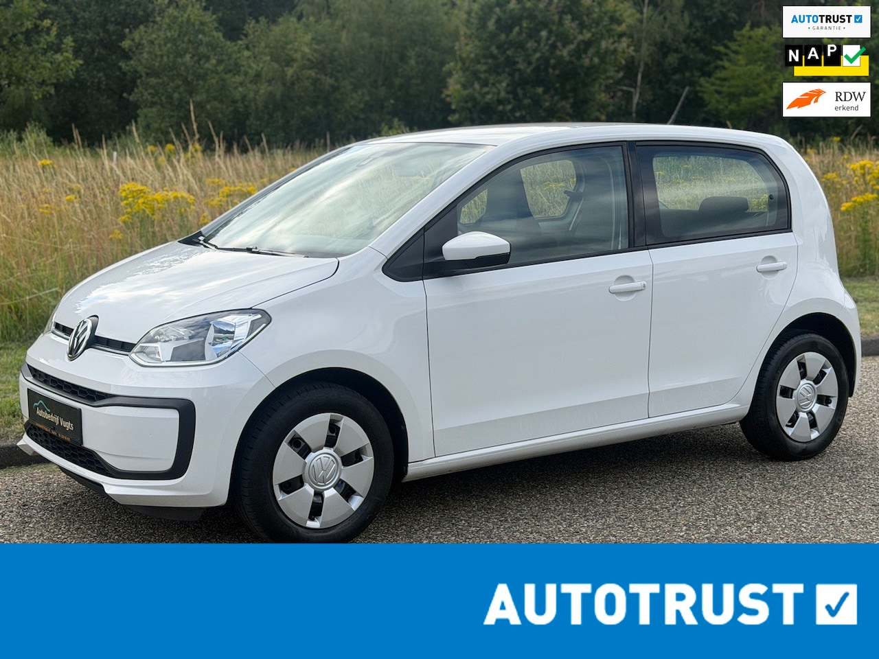 Volkswagen Up! - 1.0 BMT move up! *5-deurs*Airco*RIJKLAAR - AutoWereld.nl