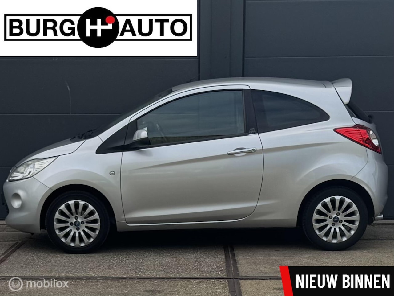 Ford Ka - 1.2 Titanium X start/stop - AIRCO - LM VELGEN - EL. RAMEN - CPV - ACHTERSPOILER - MISTLAMP - AutoWereld.nl