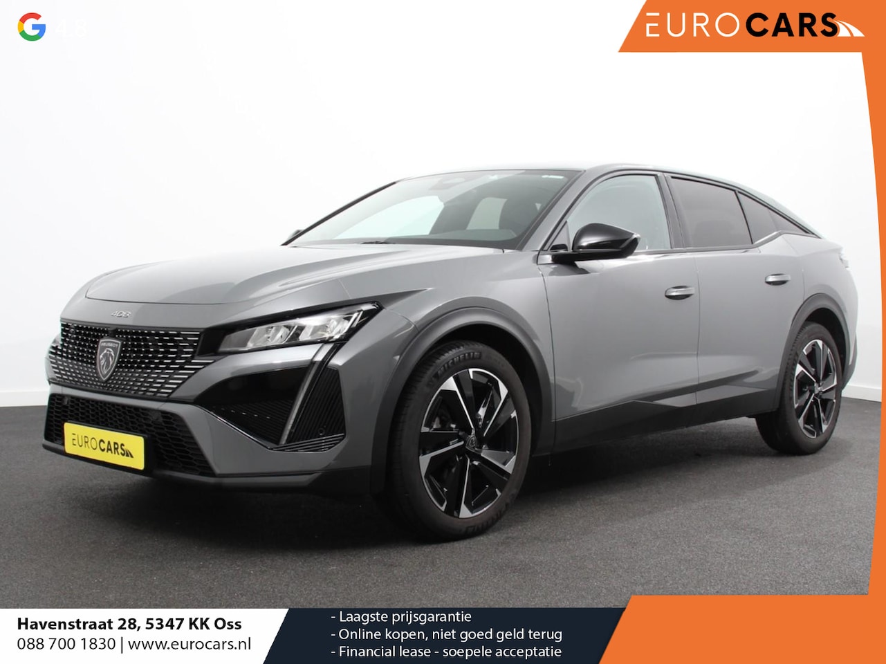 Peugeot 408 - 1.2 PureTech Allure Pack 130 Autmaat Comfort Pakket, Electrische stoelverstelling LV, stoe - AutoWereld.nl