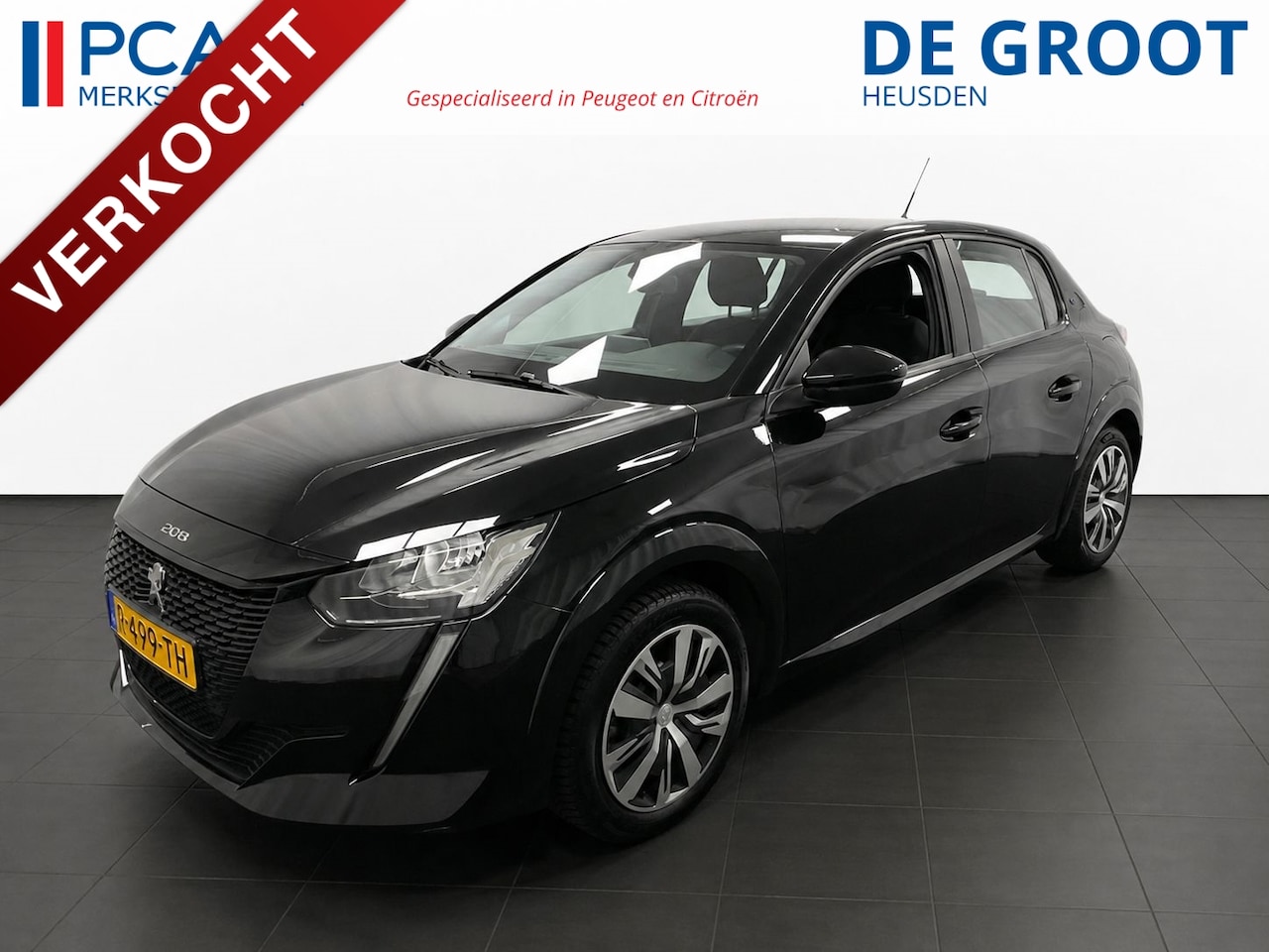 Peugeot e-208 - ELEKTRISCH Active Carplay Nvi | Airco | Cruise | Keyless start - AutoWereld.nl