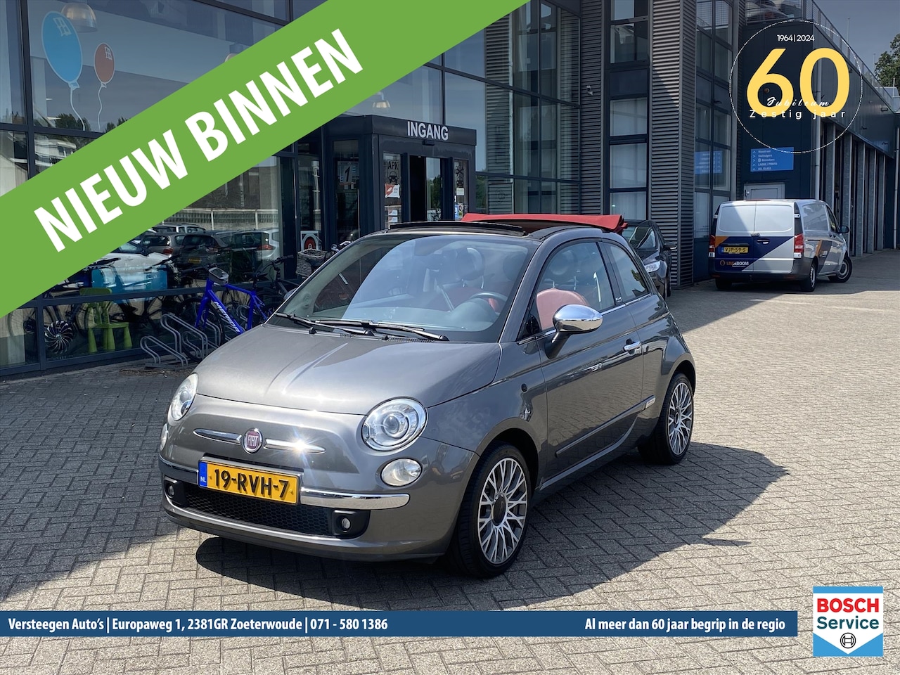 Fiat 500 - 1.2 69pk Start &Stop Dualogic AUTOMAAT Rock - AutoWereld.nl