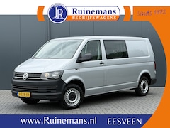 Volkswagen Transporter - 2.0 TDI 150 PK / L2H1 / DUBBELE CABINE / TREKHAAK / 1e EIG. / AIRCO / CRUISE / ISOFIX / NA