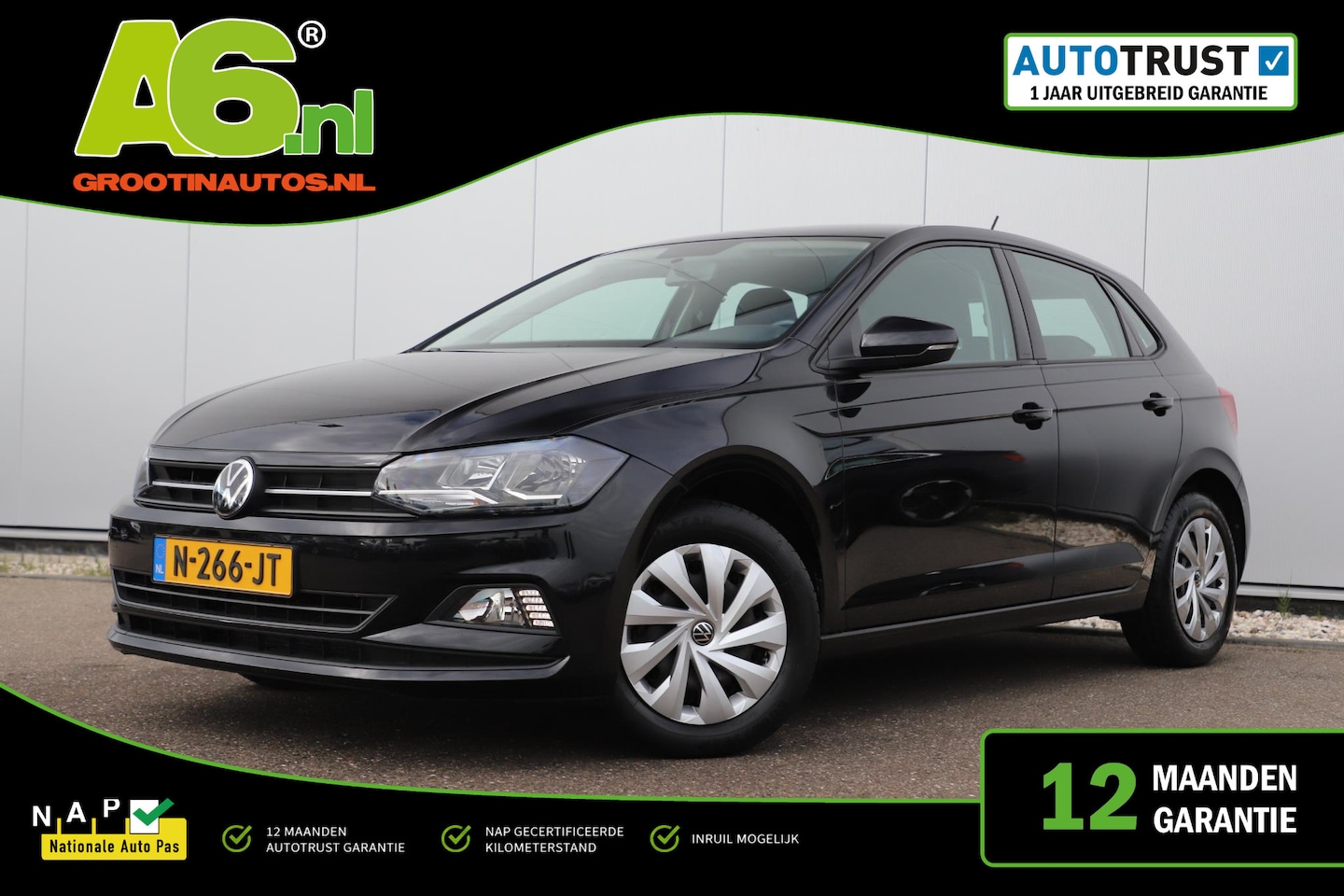 Volkswagen Polo - 1.0 TSI Comfortline 95PK Navigatie Carplay Android Adaptive Cruise Airco LED - AutoWereld.nl