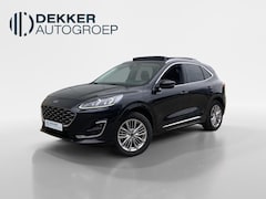Ford Kuga - 2.5 PHEV Vignale Afneembare trekhaak - Panoramadak - Headup Display - BLISS - Lederen bekl