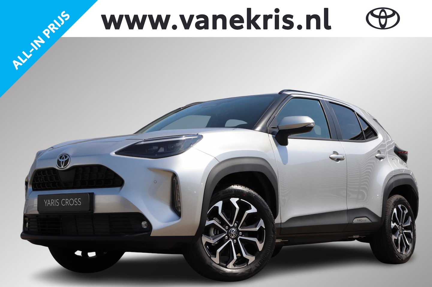 Toyota Yaris Cross - 1.5 Hybrid 115 Dynamic 1.5 Hybrid 115 Dynamic, Comfort Pack, Sensoren, BSM, Stuur & Stoelverwarming, €1500 inruil - AutoWereld.nl