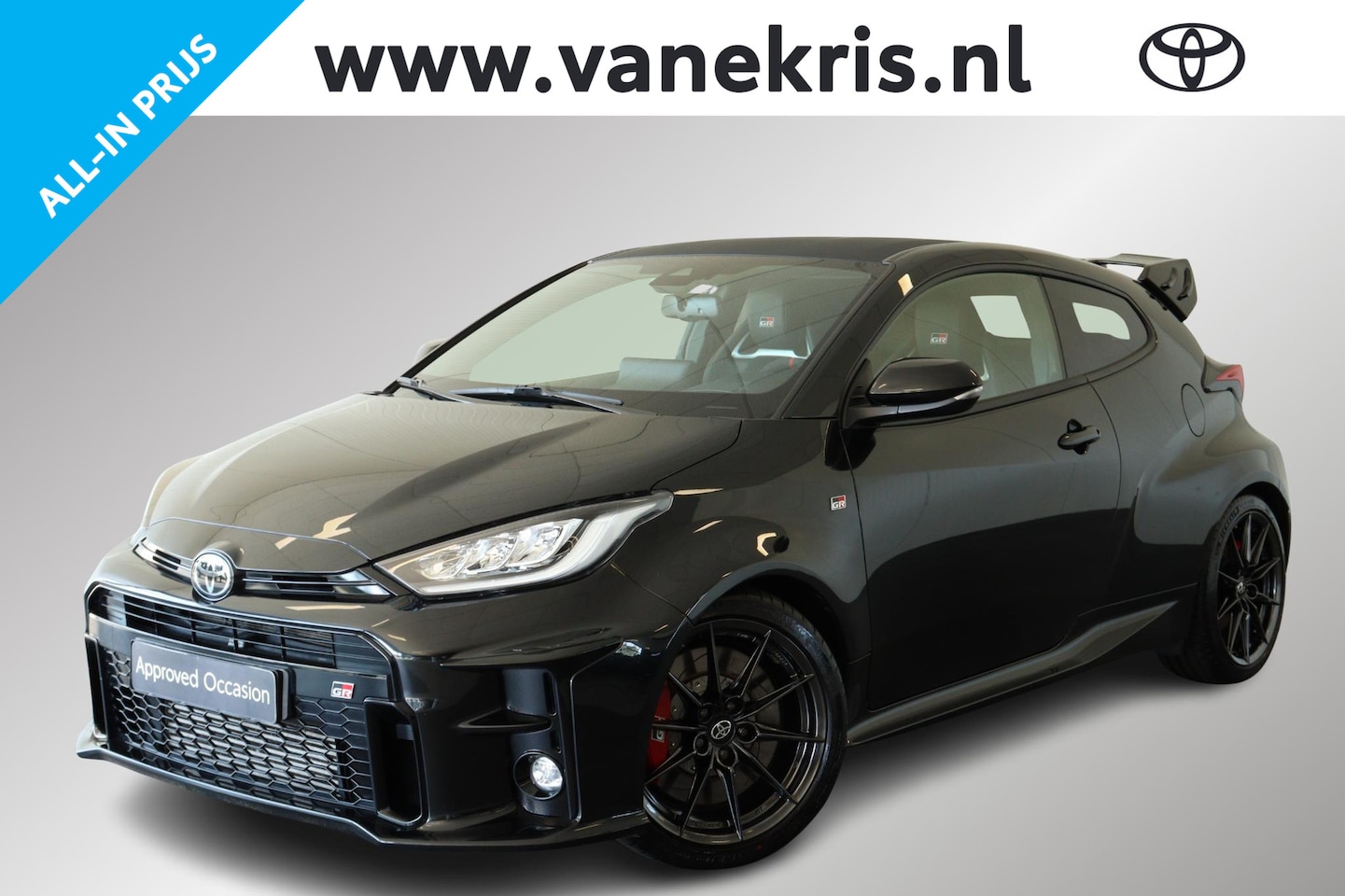 Toyota Yaris - 1.6 GR Performance 1.6 GR Performance, Milltek, KW Schroefset, Suede stuurwiel, Dakspoiler - AutoWereld.nl